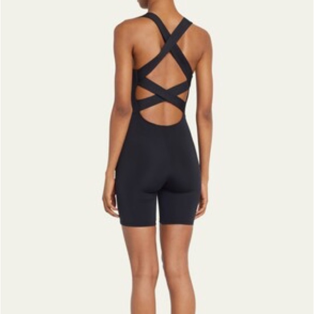 HÉROS Black 'The Short Unitard' Unitard, XS